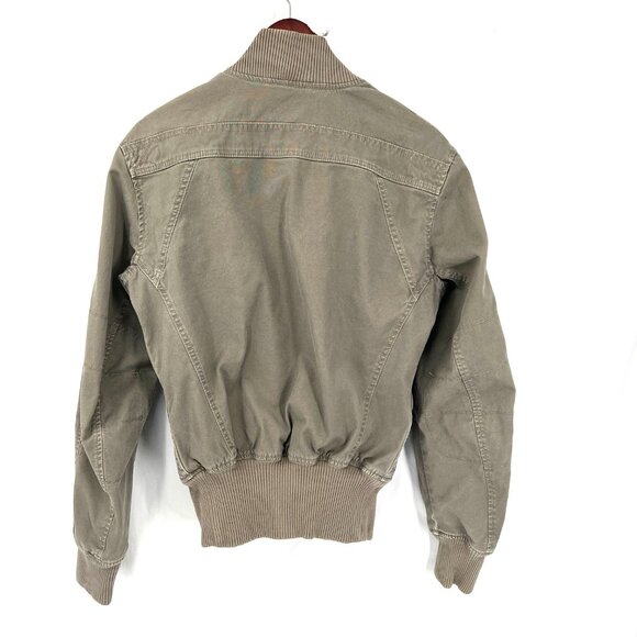 Diesel jacket night flyers aviator bomber flak jacket army green canvas boho M - Picture 12 of 12